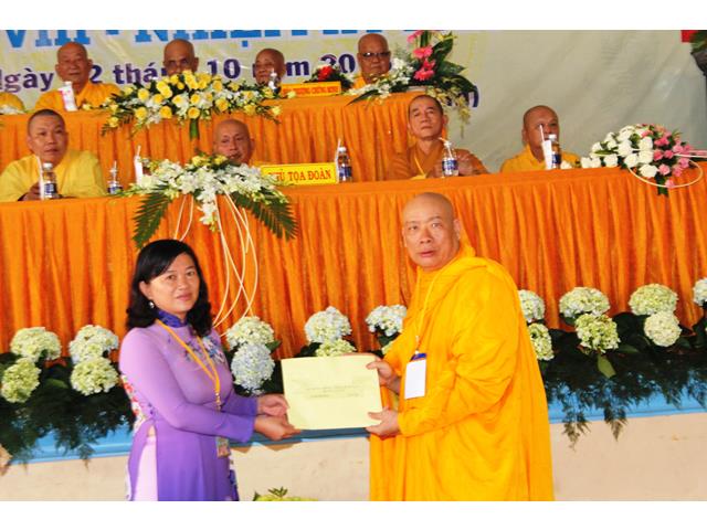 Đồng Tháp: Đại hội đại biểu Phật giáo huyện Lấp Vò