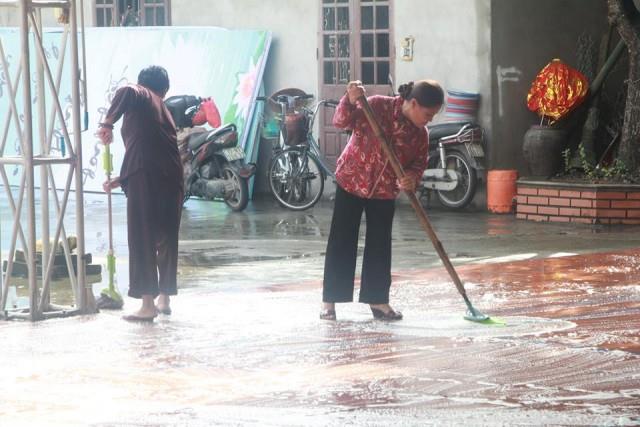 Thái Bình: Công tác chuẩn bị Đại lễ cầu siêu thai nhi sản nạn tại chùa Từ Xuyên