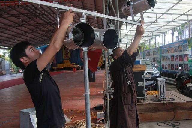 Thái Bình: Công tác chuẩn bị Đại lễ cầu siêu thai nhi sản nạn tại chùa Từ Xuyên