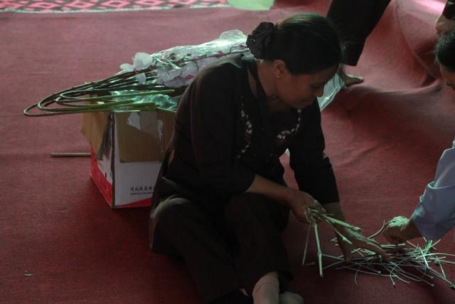 Thái Bình: Công tác chuẩn bị Đại lễ cầu siêu thai nhi sản nạn tại chùa Từ Xuyên