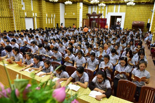 Chùa Giác Ngộ: Diễn ra khóa tu Tuổi Trẻ Hướng Phật lần 2 đầy ý nghĩa