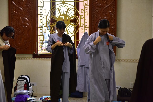Chùa Giác Ngộ: Trang nghiêm khóa tu xuất gia gieo duyên lần thứ 1