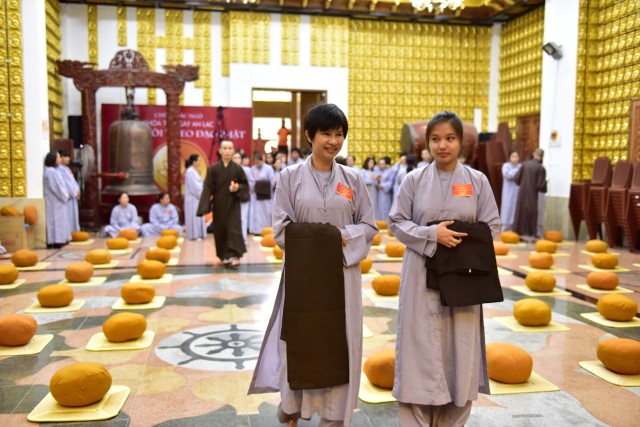 Chùa Giác Ngộ: Trang nghiêm khóa tu xuất gia gieo duyên lần thứ 1