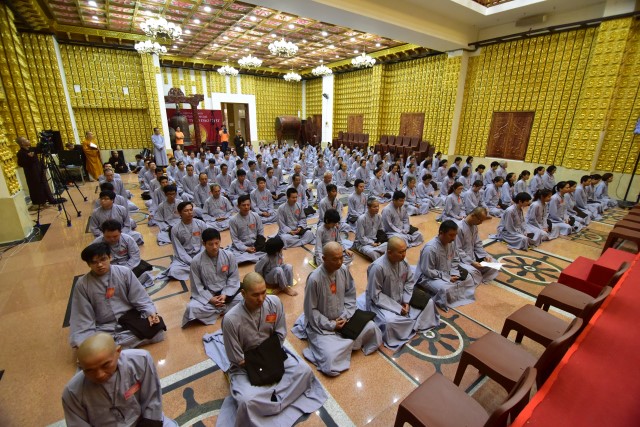 Chùa Giác Ngộ: Trang nghiêm khóa tu xuất gia gieo duyên lần thứ 1