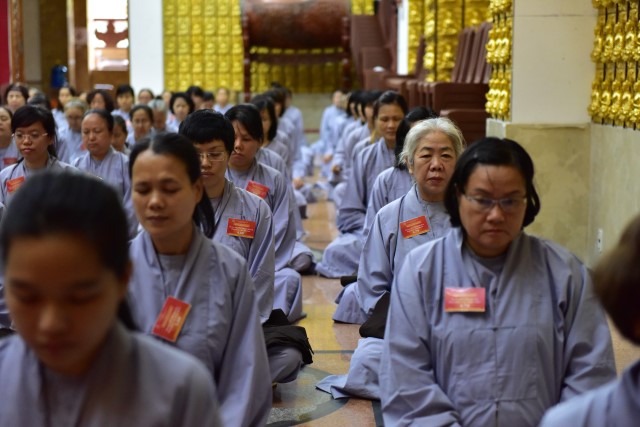 Chùa Giác Ngộ: Trang nghiêm khóa tu xuất gia gieo duyên lần thứ 1