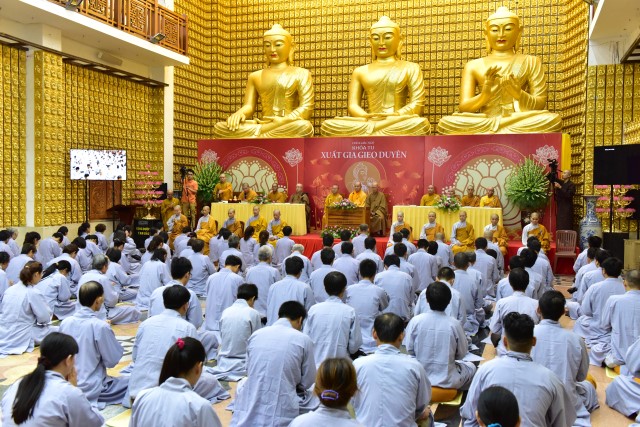 Chùa Giác Ngộ: Trang nghiêm khóa tu xuất gia gieo duyên lần thứ 1