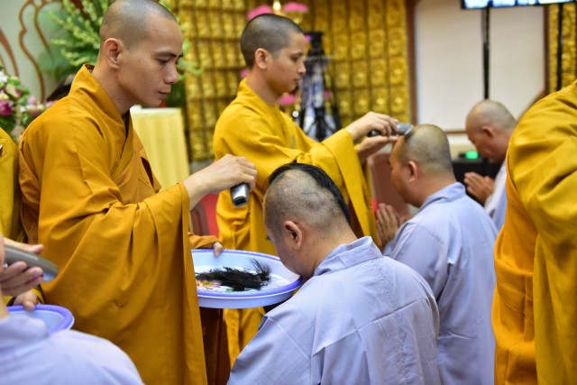 Chùa Giác Ngộ: Trang nghiêm khóa tu xuất gia gieo duyên lần thứ 1