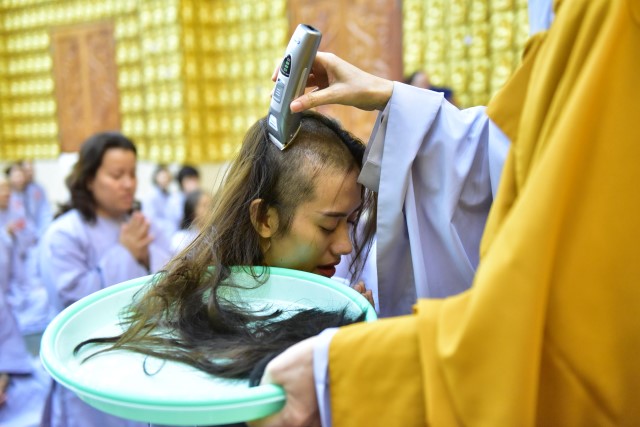 Chùa Giác Ngộ: Trang nghiêm khóa tu xuất gia gieo duyên lần thứ 1
