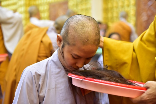 Chùa Giác Ngộ: Trang nghiêm khóa tu xuất gia gieo duyên lần thứ 1