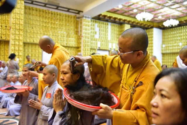 Chùa Giác Ngộ: Trang nghiêm khóa tu xuất gia gieo duyên lần thứ 1