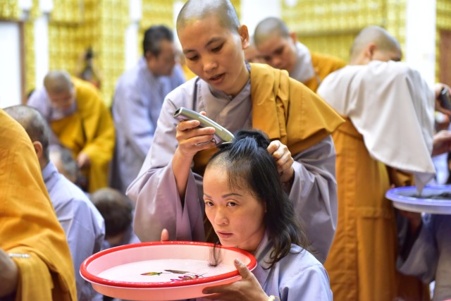 Chùa Giác Ngộ: Trang nghiêm khóa tu xuất gia gieo duyên lần thứ 1
