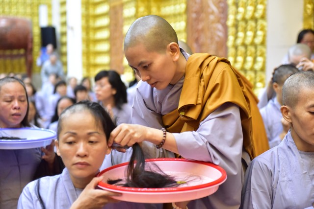 Chùa Giác Ngộ: Trang nghiêm khóa tu xuất gia gieo duyên lần thứ 1