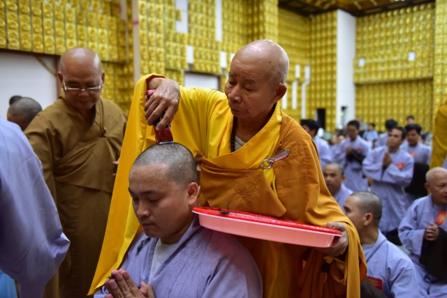 Chùa Giác Ngộ: Trang nghiêm khóa tu xuất gia gieo duyên lần thứ 1