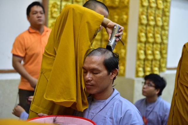 Chùa Giác Ngộ: Trang nghiêm khóa tu xuất gia gieo duyên lần thứ 1