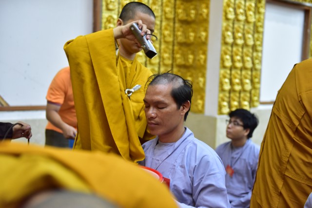 Chùa Giác Ngộ: Trang nghiêm khóa tu xuất gia gieo duyên lần thứ 1