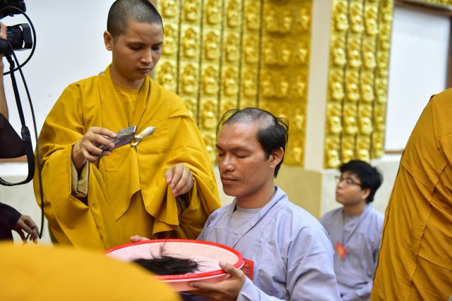 Chùa Giác Ngộ: Trang nghiêm khóa tu xuất gia gieo duyên lần thứ 1
