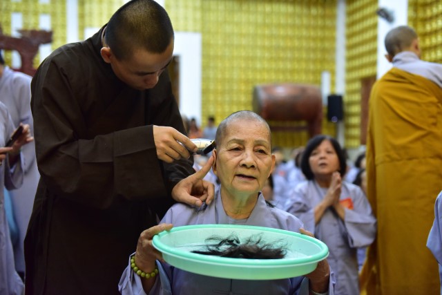 Chùa Giác Ngộ: Trang nghiêm khóa tu xuất gia gieo duyên lần thứ 1