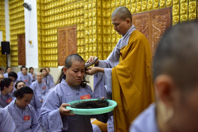 Chùa Giác Ngộ: Trang nghiêm khóa tu xuất gia gieo duyên lần thứ 1