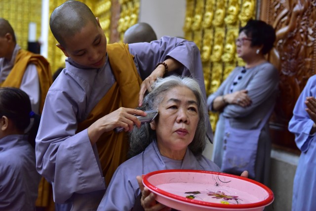 Chùa Giác Ngộ: Trang nghiêm khóa tu xuất gia gieo duyên lần thứ 1
