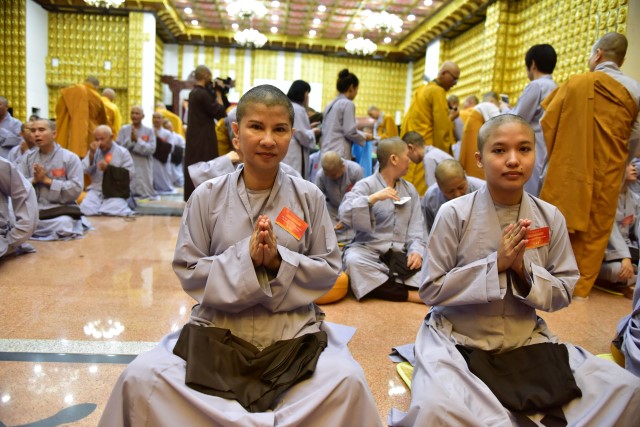 Chùa Giác Ngộ: Trang nghiêm khóa tu xuất gia gieo duyên lần thứ 1