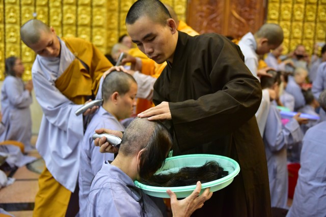 Chùa Giác Ngộ: Trang nghiêm khóa tu xuất gia gieo duyên lần thứ 1