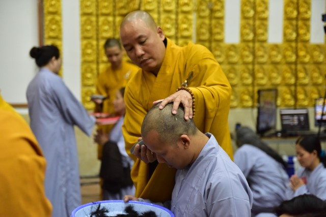Chùa Giác Ngộ: Trang nghiêm khóa tu xuất gia gieo duyên lần thứ 1