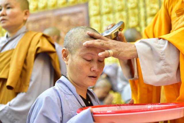 Chùa Giác Ngộ: Trang nghiêm khóa tu xuất gia gieo duyên lần thứ 1
