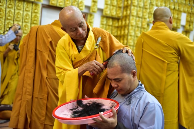 Chùa Giác Ngộ: Trang nghiêm khóa tu xuất gia gieo duyên lần thứ 1