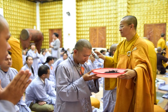Chùa Giác Ngộ: Trang nghiêm khóa tu xuất gia gieo duyên lần thứ 1