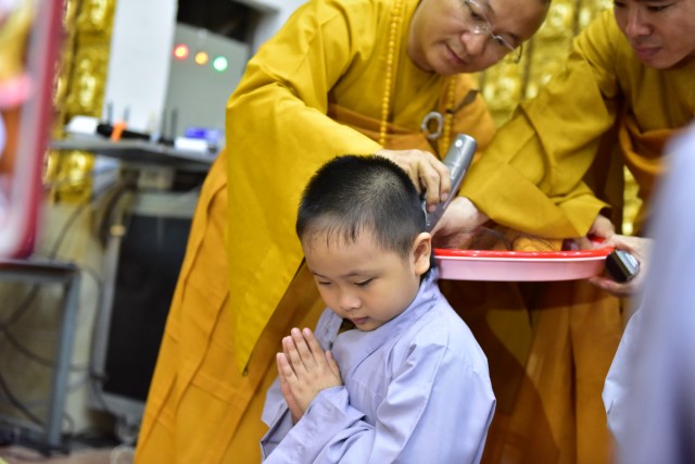 Chùa Giác Ngộ: Trang nghiêm khóa tu xuất gia gieo duyên lần thứ 1