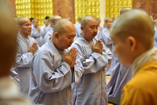 Chùa Giác Ngộ: Trang nghiêm khóa tu xuất gia gieo duyên lần thứ 1