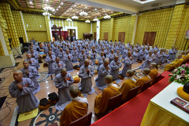 Chùa Giác Ngộ: Trang nghiêm khóa tu xuất gia gieo duyên lần thứ 1