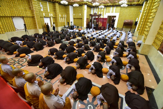 Chùa Giác Ngộ: Trang nghiêm khóa tu xuất gia gieo duyên lần thứ 1