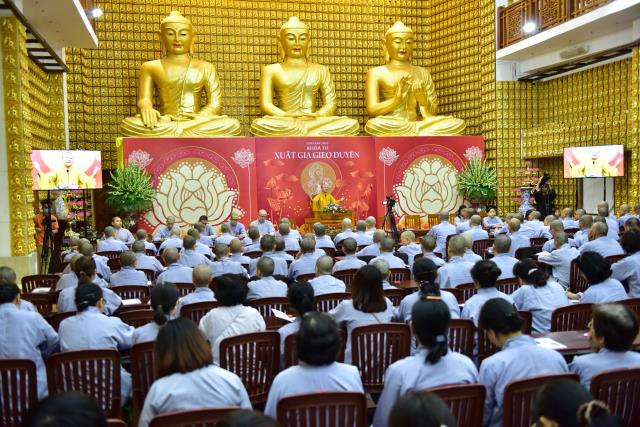 Chùa Giác Ngộ: Trang nghiêm khóa tu xuất gia gieo duyên lần thứ 1