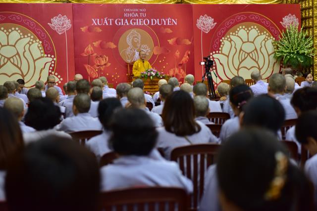 Chùa Giác Ngộ: Trang nghiêm khóa tu xuất gia gieo duyên lần thứ 1