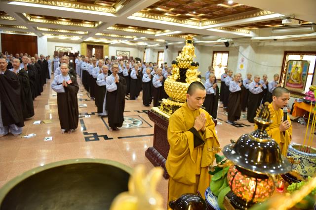 Chùa Giác Ngộ: Trang nghiêm khóa tu xuất gia gieo duyên lần thứ 1