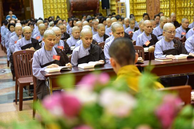Chùa Giác Ngộ: Trang nghiêm khóa tu xuất gia gieo duyên lần thứ 1