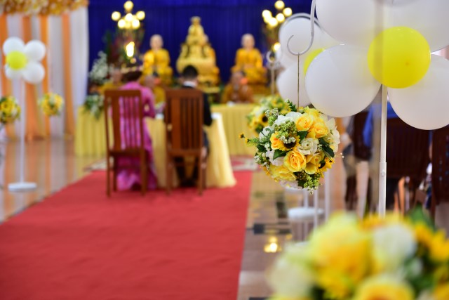 Chùa Giác Ngộ: Lễ hằng thuận của Phật tử Thành Duy và Hoàng Anh