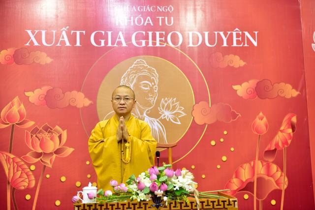 Chùa Giác Ngộ: Xúc động ngày kết thúc khóa tu Xuất Gia Gieo Duyên lần thứ nhất