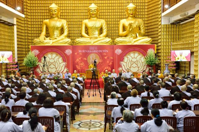 Chùa Giác Ngộ: Xúc động ngày kết thúc khóa tu Xuất Gia Gieo Duyên lần thứ nhất