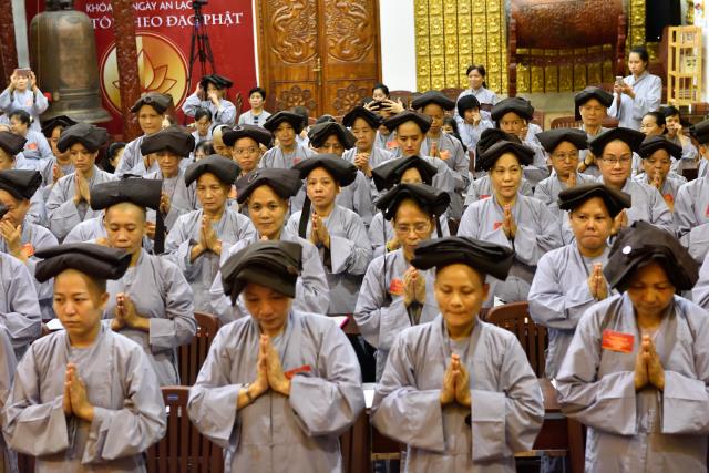 Chùa Giác Ngộ: Xúc động ngày kết thúc khóa tu Xuất Gia Gieo Duyên lần thứ nhất