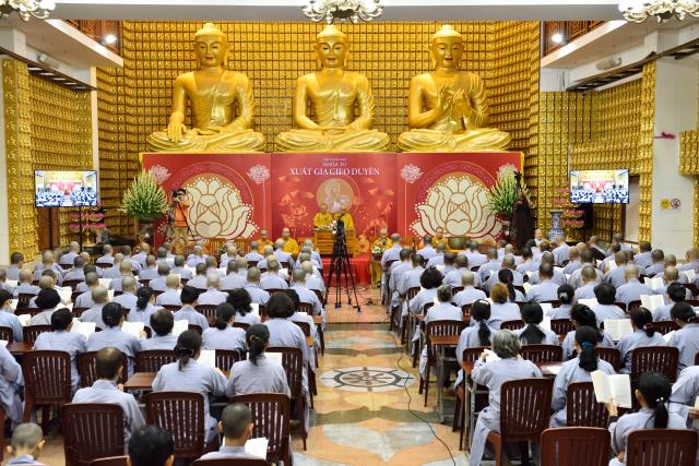 Chùa Giác Ngộ: Xúc động ngày kết thúc khóa tu Xuất Gia Gieo Duyên lần thứ nhất