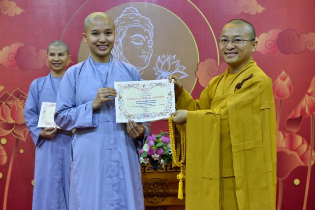 Chùa Giác Ngộ: Xúc động ngày kết thúc khóa tu Xuất Gia Gieo Duyên lần thứ nhất
