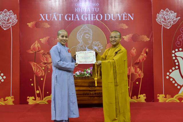 Chùa Giác Ngộ: Xúc động ngày kết thúc khóa tu Xuất Gia Gieo Duyên lần thứ nhất