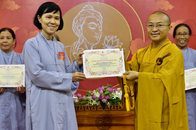 Chùa Giác Ngộ: Xúc động ngày kết thúc khóa tu Xuất Gia Gieo Duyên lần thứ nhất