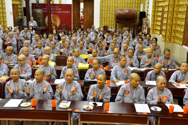 Chùa Giác Ngộ: Xúc động ngày kết thúc khóa tu Xuất Gia Gieo Duyên lần thứ nhất