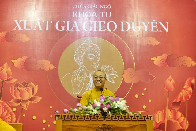 Chùa Giác Ngộ: Xúc động ngày kết thúc khóa tu Xuất Gia Gieo Duyên lần thứ nhất