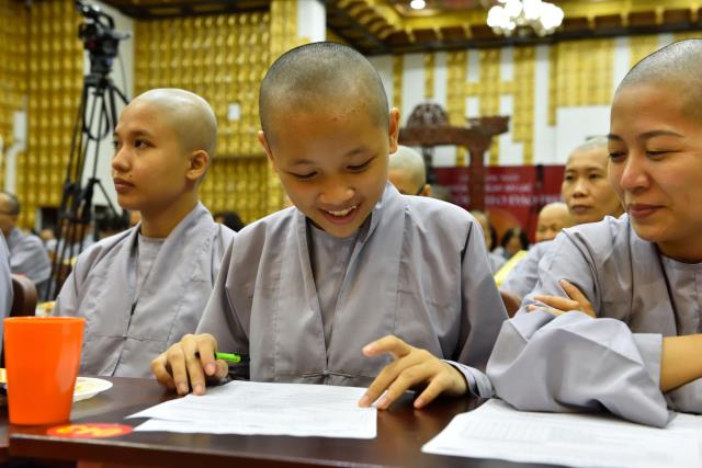 Chùa Giác Ngộ: Xúc động ngày kết thúc khóa tu Xuất Gia Gieo Duyên lần thứ nhất