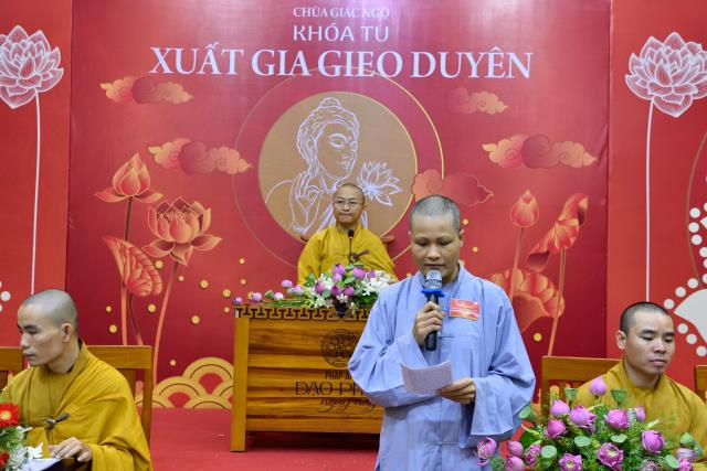 Chùa Giác Ngộ: Xúc động ngày kết thúc khóa tu Xuất Gia Gieo Duyên lần thứ nhất