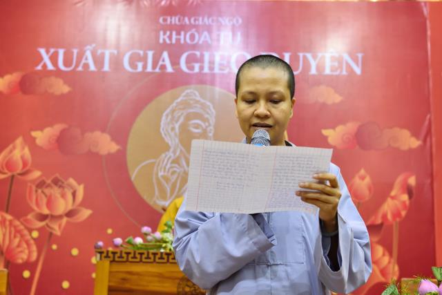 Chùa Giác Ngộ: Xúc động ngày kết thúc khóa tu Xuất Gia Gieo Duyên lần thứ nhất